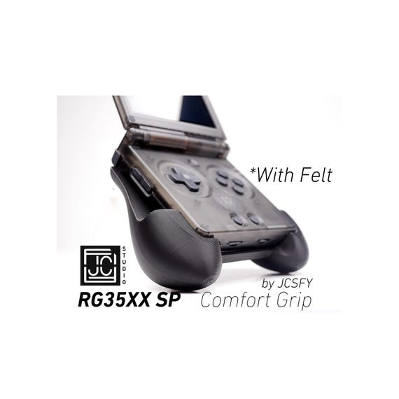 Grip for Anbernic RG35XX-SP Comfort Grip Felt Lining Case
