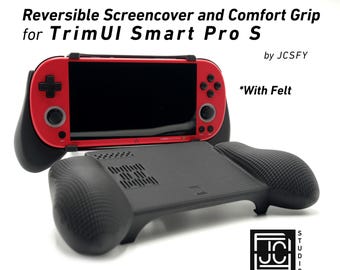 Grip for Trimui Smart Pro S Comfort Grip 2-in-1 Reversible Screen