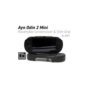 Grip for Ayn Odin 2 Mini Grip 2-in-1 Reversible Screen Cover & Slim Comfort Grip Case Ergonomic Odin 2 Mini Handheld 2n1 Deluxe Protection