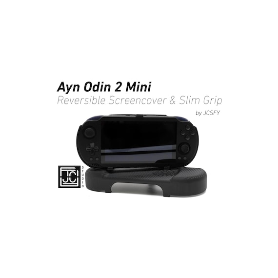 Ayn Odin 2 Mini用グリップ 2-in-1 リバーシブルスクリーンカバー