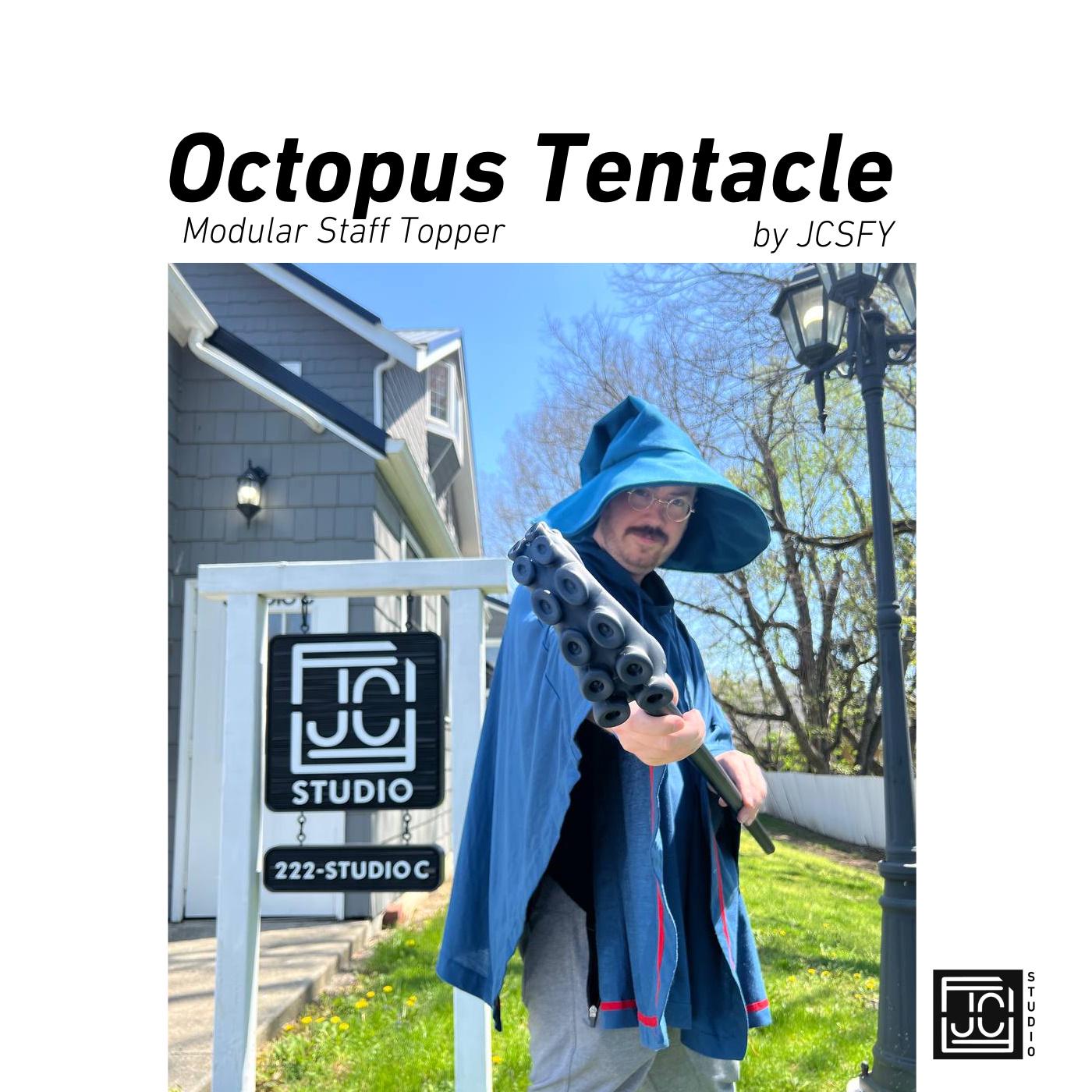 Tentacle Staff Kit for Cosplay Dnd Sea Wizard Eldritch Kraken Ocean ...