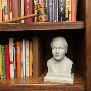 Marie Curie Life Size Bust – 3D Printed Female Scientist Sculpture – Nobel Prize Winner Decor – Inspirational STEM Gift Home Library Art
