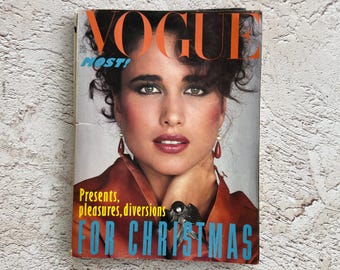 ヴォーグ UK 1980 年 11 月号 英国オリジナル ヴィンテージ