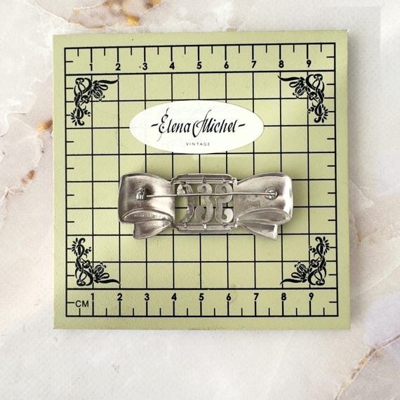 Vintage Monocraft Initial Brooch: 1930s, Monogram Pin - Etsy UK