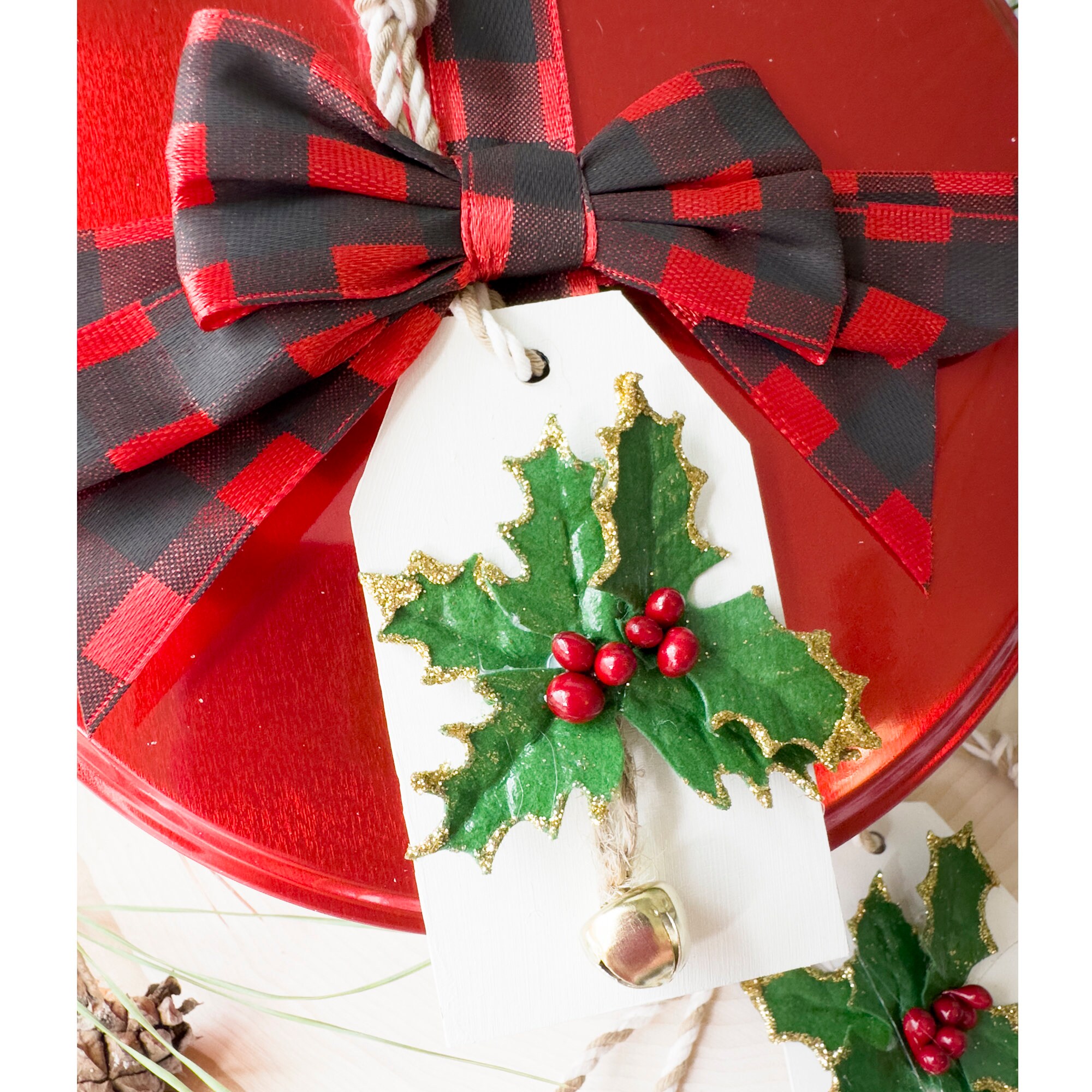 Christmas Gift Tags, Holiday Gift Tags, Gift Tags, Gift Decor, 3D Gift