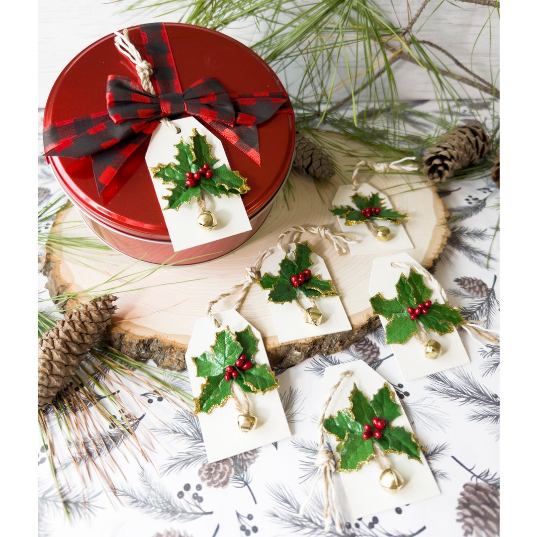 Christmas Gift Tags, Holiday Gift Tags, Gift Tags, Gift Decor, 3D Gift