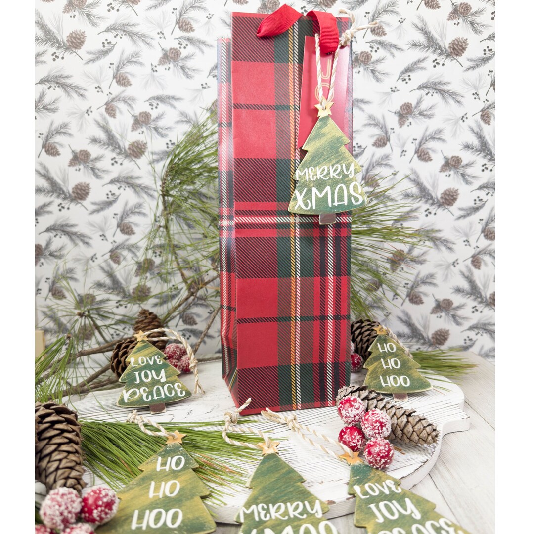 Christmas Gift Tags, Holiday Gift Tags, Gift Tags, Gift Decor, 3D Gift