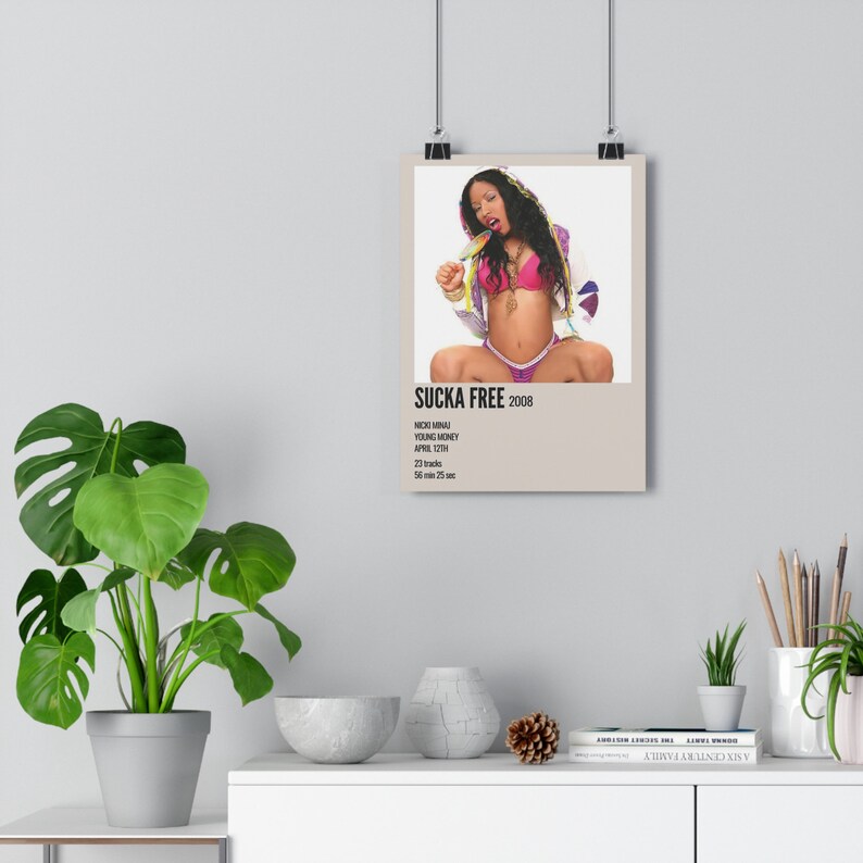 Nicki Minaj sucka Free Poster Etsy Nicki Minaj sucka Free Poster Etsy