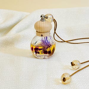 Essential Oil Car Diffuser, Aromatherapy Accessory, Hanging Car Air Freshener, Aromatherapy Auto Decor, Car Accessory