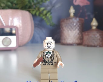 Sigmund Freud LEGO® Minifigure: Psychologist Gift, Keychain Option