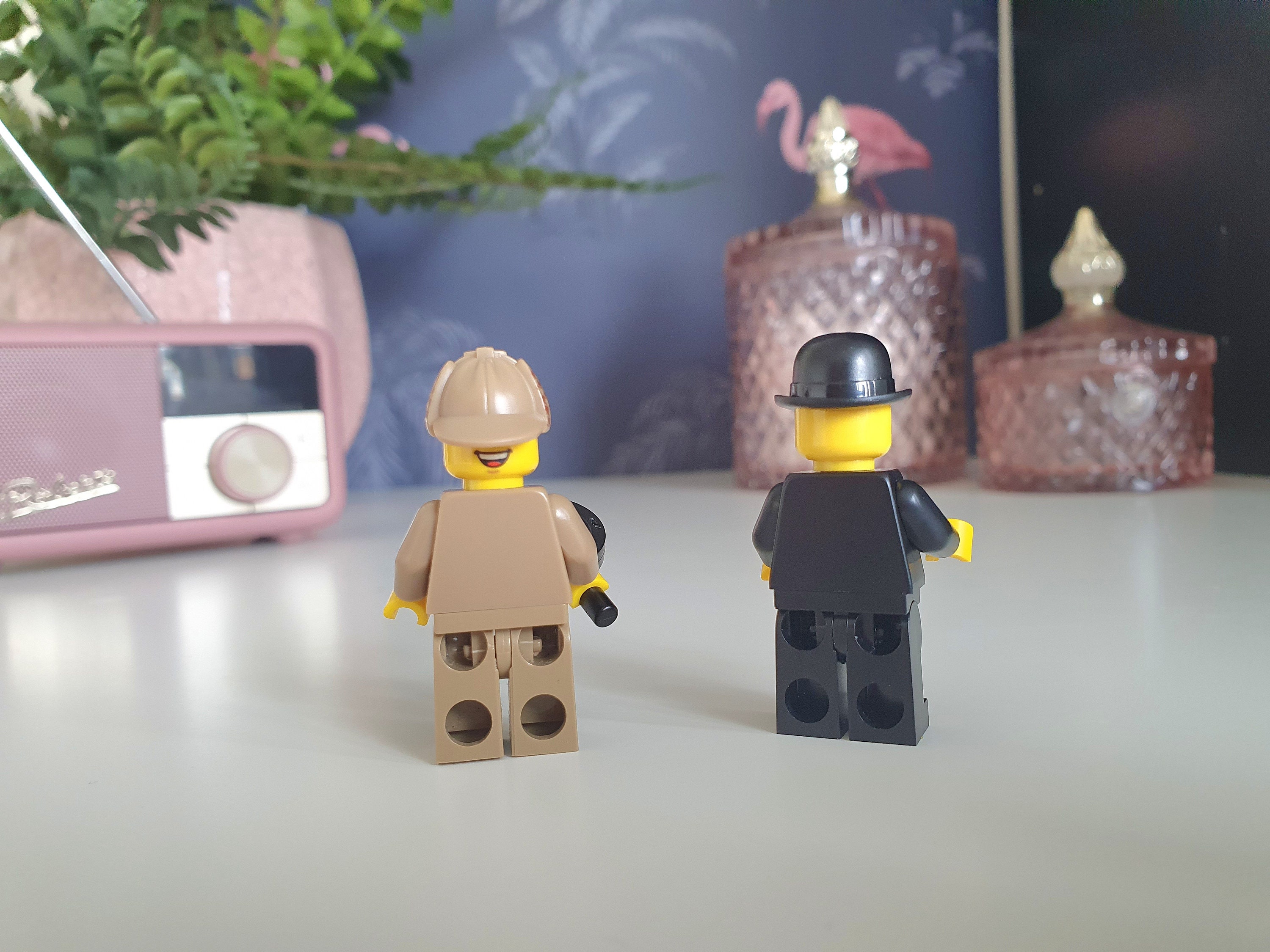シャーロック・ホームズ＆ワトソン ミニフィギュアセット：本好きへの 