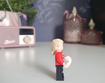 Amadeus Mozart LEGO® Minifigure: Classical Music Gift, Keychain