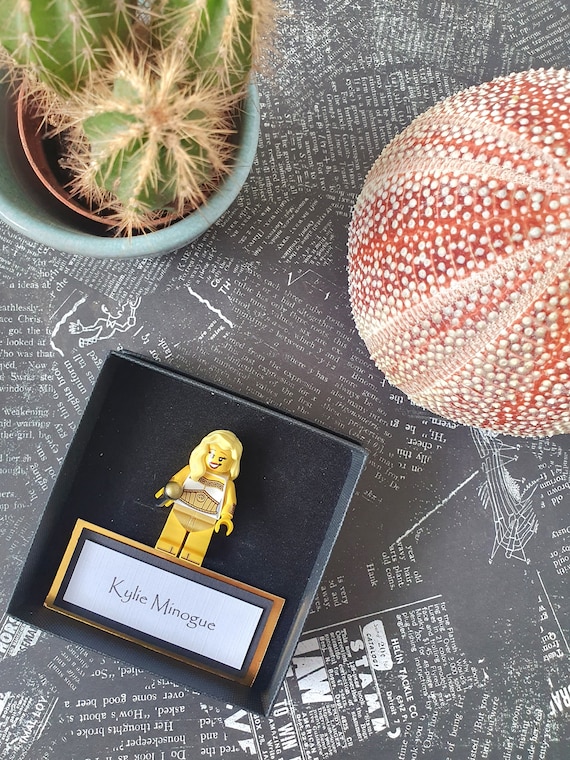 Kylie Minogue LEGO® Minifigure Keychain: 1980s Pop Music Gift - Etsy