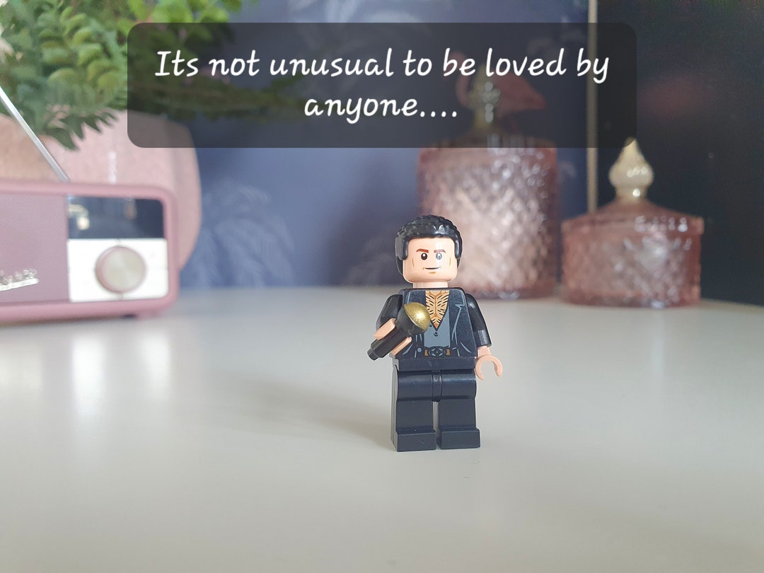 Tom Jones LEGO® Minifigure Keychain: Pop Music Gift - Etsy