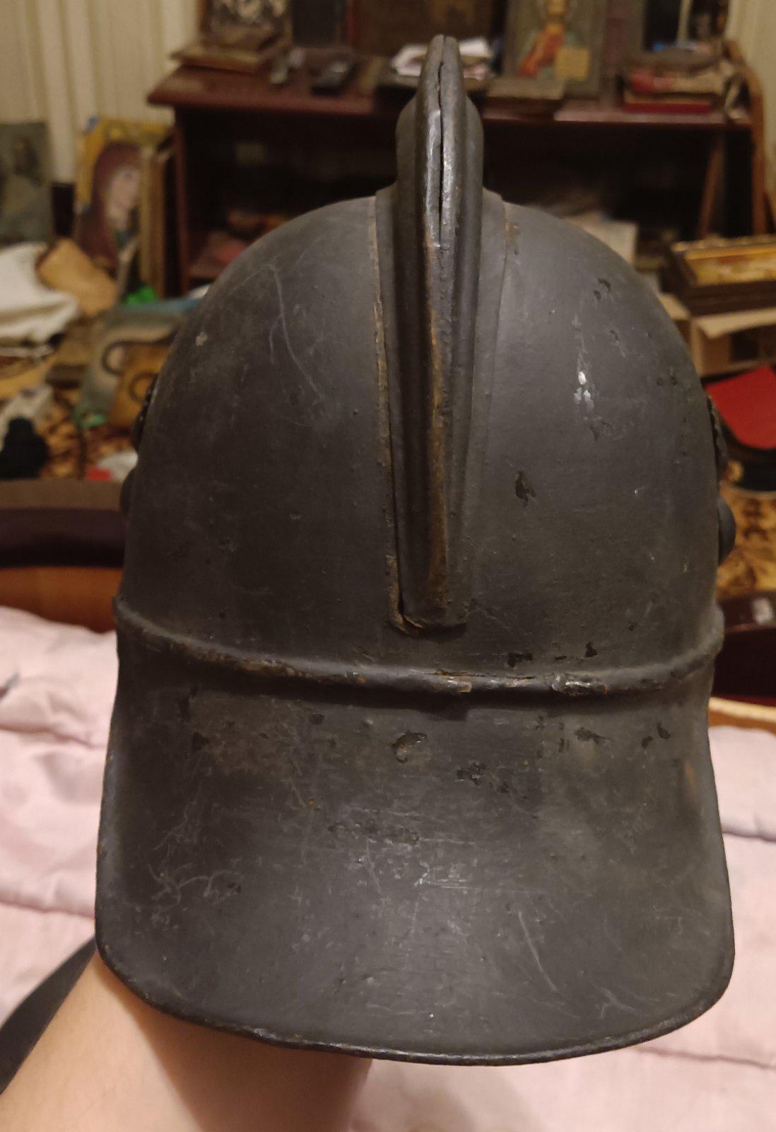 戦前消防士ヘルメット 戦前消防士ヘルメット