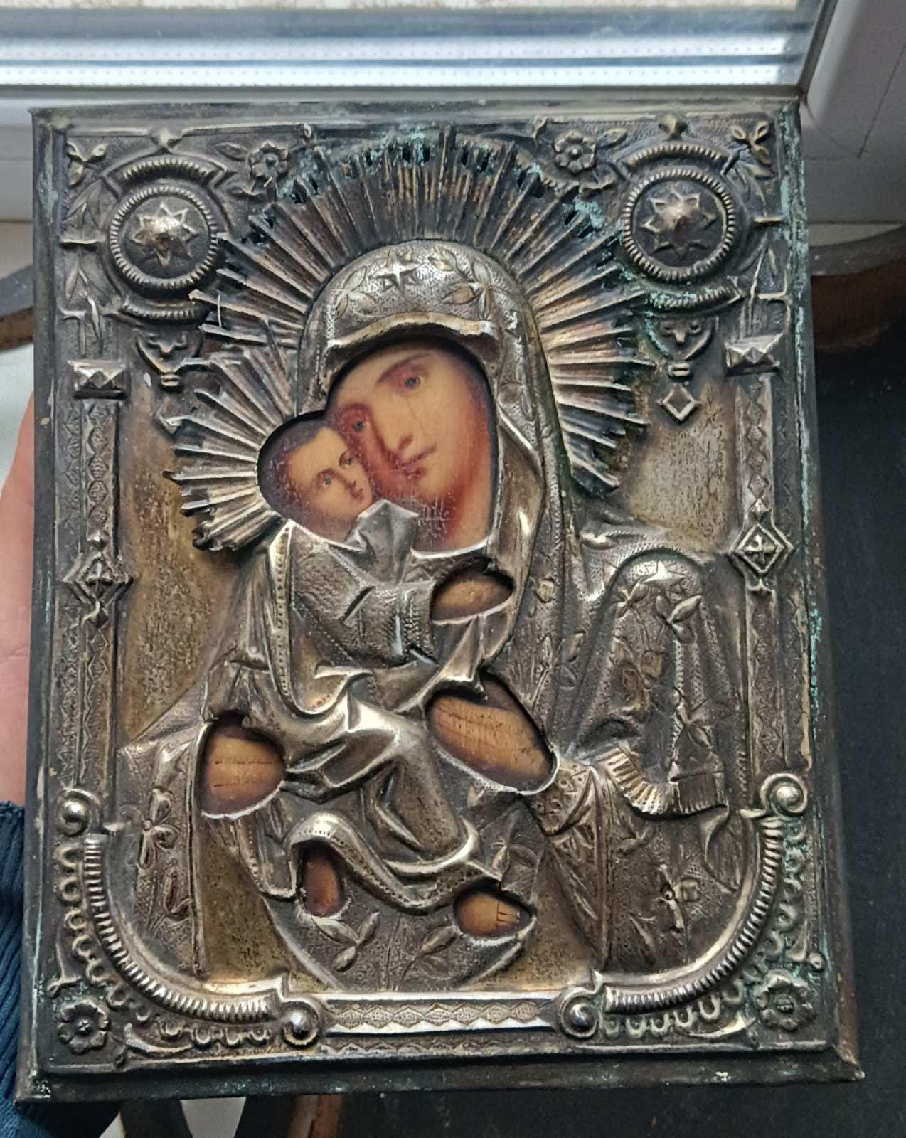 ロシア正教イコン the Mother of God アンティーク ロシア正教イコン the Mother of God アンティーク - メルカリ