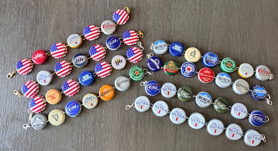 Handmade Beer Cap Hat Chain - Trucker Hat Accessory