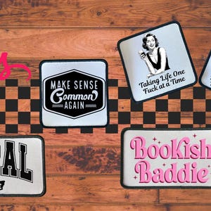 Feral Wife Iron On Patch – Make Sense Common Again Baddie Sublimation Applique