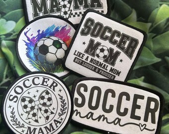 Soccer Mom Trucker Hat: Custom Iron-On Patch