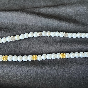 The Pearl Collection- 5 Styles- Hat Chains- Trucker Hats- Custom Hats- Custom Hat Chains- Gold Beads- Silver Beads