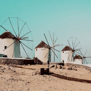 Molinos de viento de Mikonos