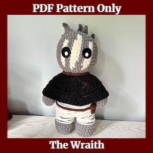 The Wraith Crochet Pattern | Dead by Daylight Horror Amigurumi Pattern | Horror Game Crochet Pattern | Crochet DBD Killer Pattern