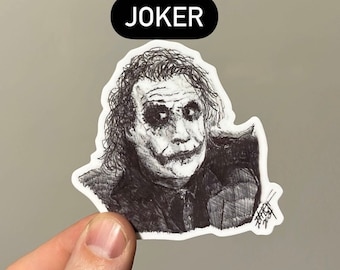 Suicide Squad Joker Hahaha Ha Ha Ha Vinyl Decal Sticker LEFT and RIGHT ...