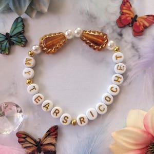 Taylor Swiftie Folklore My Tears Ricochet Friendship Bracelet