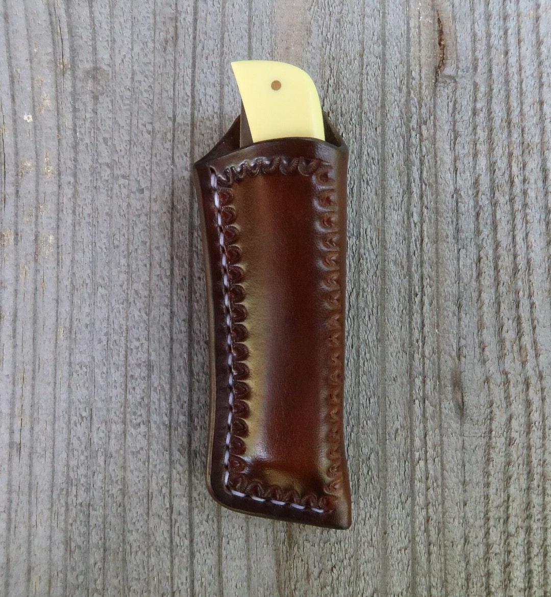 Case Sodbuster Leather Knife Sheath Right Hand Etsy