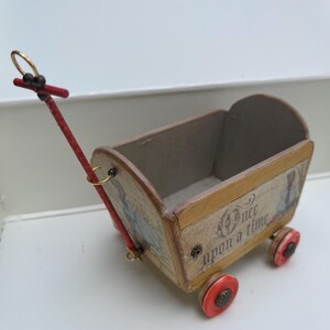 “The Wizard of Oz” miniature stroller for Blythe | Wizard of Oz Mini Cart for Blythe Dolls