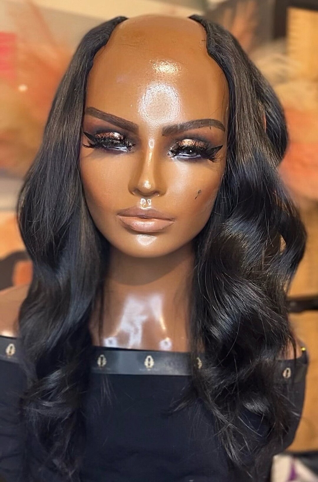 Beverly Premium Cambodian Raw Hair Unprocessed Hair Upart Wig Loose