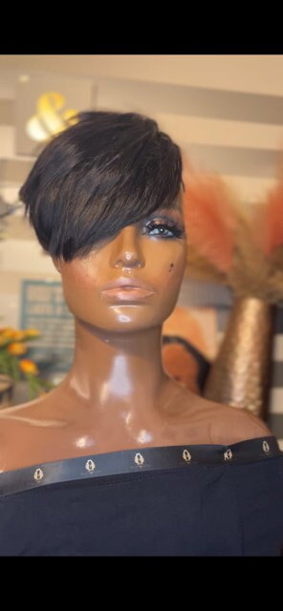 Bambi Detachable Clip on Sidepiece Topper Wig Etsy