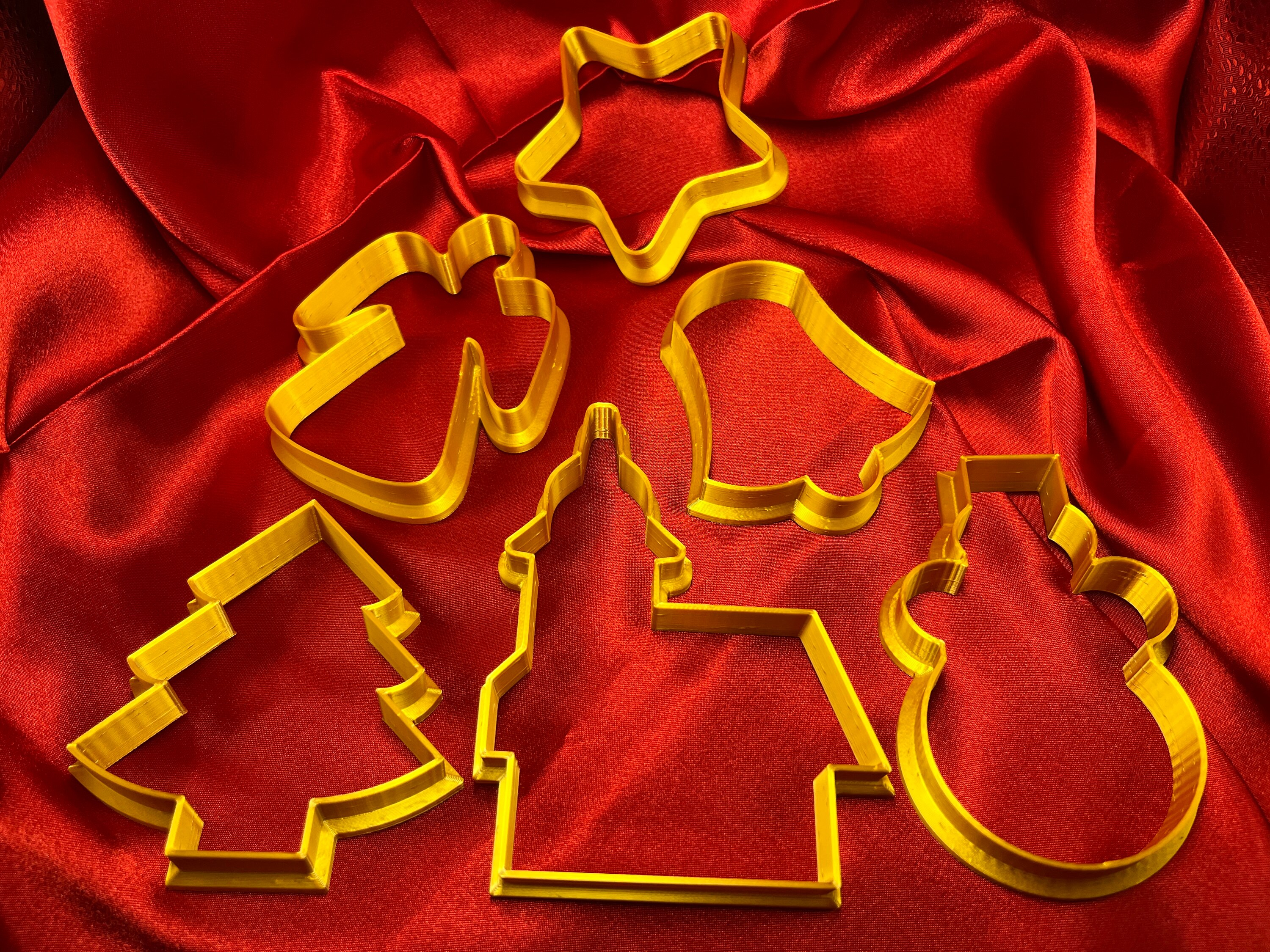 Holiday Cookie Cutter Set Etsy