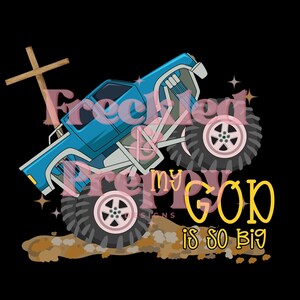Monster truck Christian png