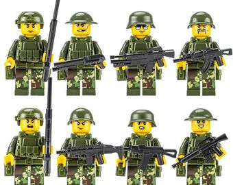 LEGO Custom Military Special Forces Soldiers Army Minifigures Men