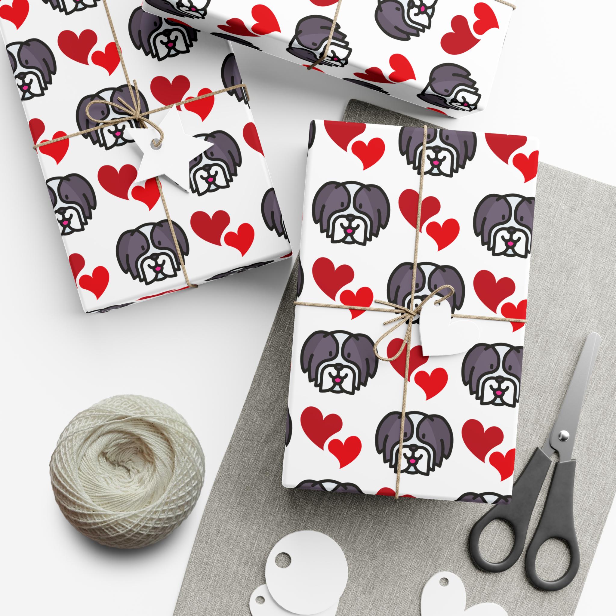 Shih Tzu Gift Wrap Papers, Premium Wrapping Paper - Dog Lover Gift, Gift Packaging, Paper Crafts, Scrapbooking