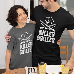 Father's Day Gift, Grill Dad T-Shirt, BBQ Tee, Gift for Him, Dad BBQ Shirt, Cooking Shirt, Summer Shirt, Grilling Gift, Dad Birthday Present