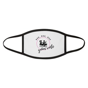 Masque facial 100 % coton Roe Your Vote