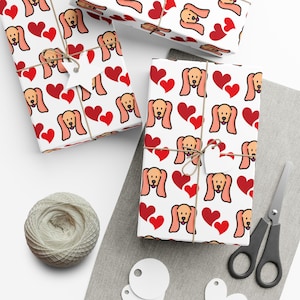 Carta da regalo Cocker Spaniel, carta da regalo di alta qualità - regalo per amanti dei cani, regalo di Natale, confezioni regalo, lavori di carta, scrapbooking