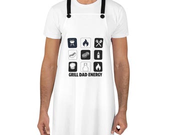 Grillen Geschenk, BBQ Geschenk, Vatertags Geschenk, Grill Dad Schürze, Papa Geburtstag, Koch & Grill Schürze, Hostessen Geschenk, Geschenk für Ihn