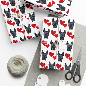 Carta da regalo per alano, carta da regalo di alta qualità - regalo per amanti dei cani, regalo di Natale, confezioni regalo, lavori di carta, scrapbooking