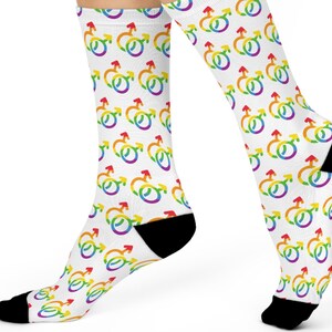 ゲイプライドソックス、LGBTプライドアクセサリー、レインボープライドアパレル、LGBTQ衣料、ゲイプライドパレードグッズ、LGBTQプライドギフト、ゲイプレゼント