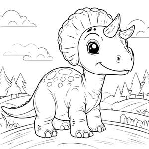 Dinosaur Coloring Pages Pack, Dinosaur Coloring Book Digital File, Printable Dinosaur Art, Coloring Activity Bundle, Perfect For Kids