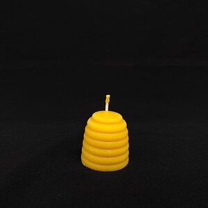 Handmade Beeswax Small Beehive Candle