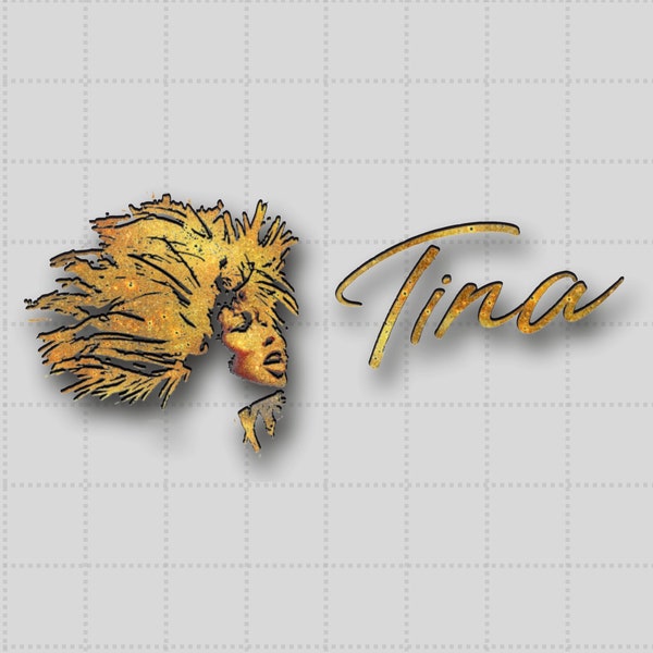 Tina Turner Png,Tina Turner Digital Design,Tina Turner Silhouette,Queen of Rock 'n' Rol Png