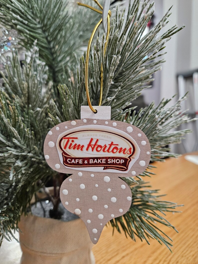 Tim Horton's Ornament Latte Etsy
