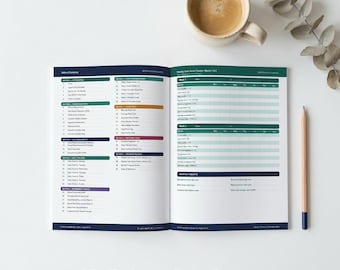 ADHD Workbook for Women | Neurodivergent Self-Care Planner | Calm Brain + Dopamine Menu + Sleep Protocol | 50-Page Science-Based PDF