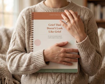 Ambiguous Loss Workbook PDF | Grief Workbook for Estrangement Divorce Chronic Illness | Disenfranchised Grief Journal | Printable Worksheets