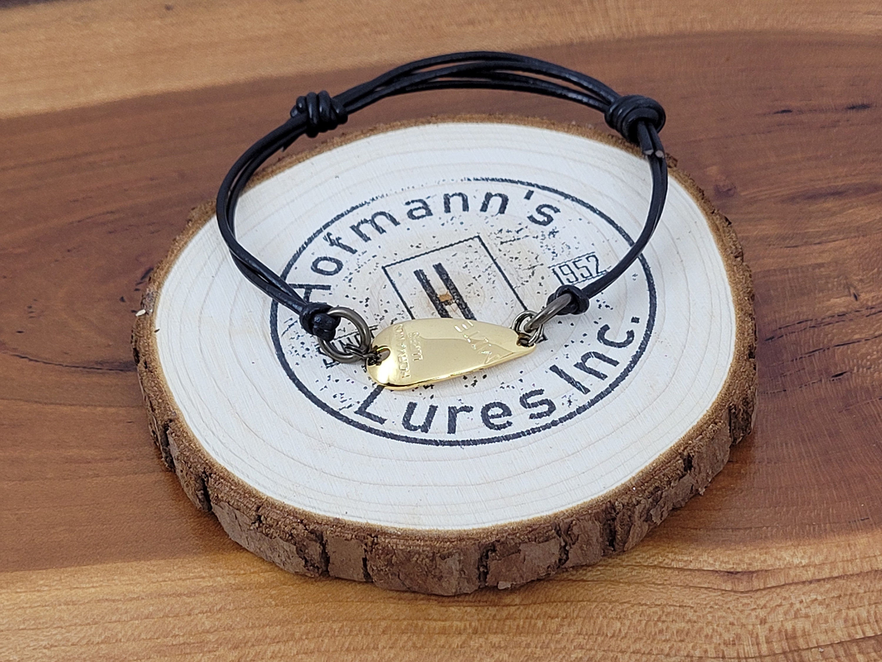 Fishing Lure Bracelet Handcrafted Unique Earthy Jewelry Handmade