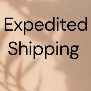 Expedited Shipping